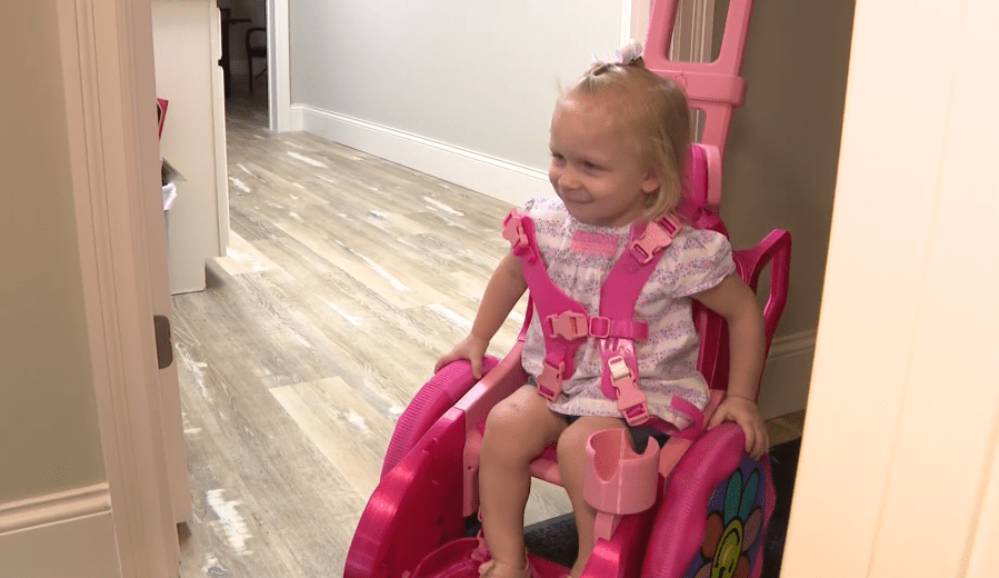 St. Louis 3-year-old gets life-changing gift: A 3D-printed mobility chair
