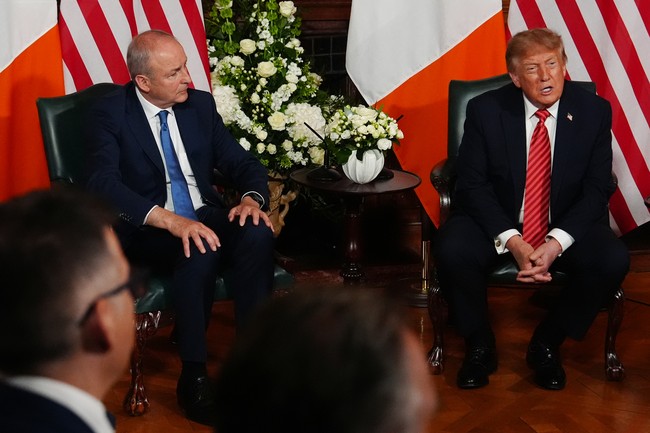 Trump Talks About GOP Midterm Convention, Likelihood of Canada Deal, and Iran Endgame in Dublin