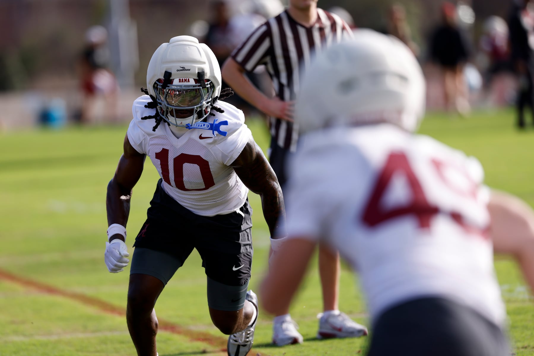 Jireh Edwards broke his arm 19 days ago then helped beat Kentucky