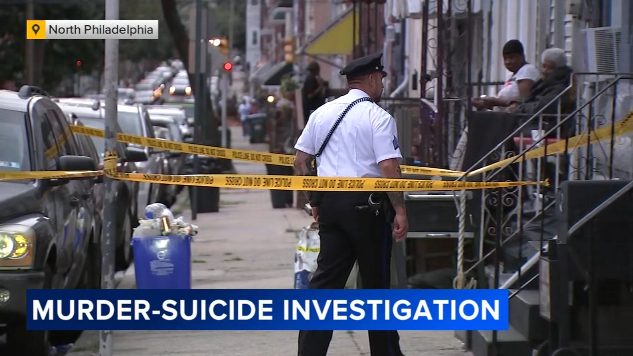 Man & woman killed; Police investigate murder-suicide in North Philadelphia