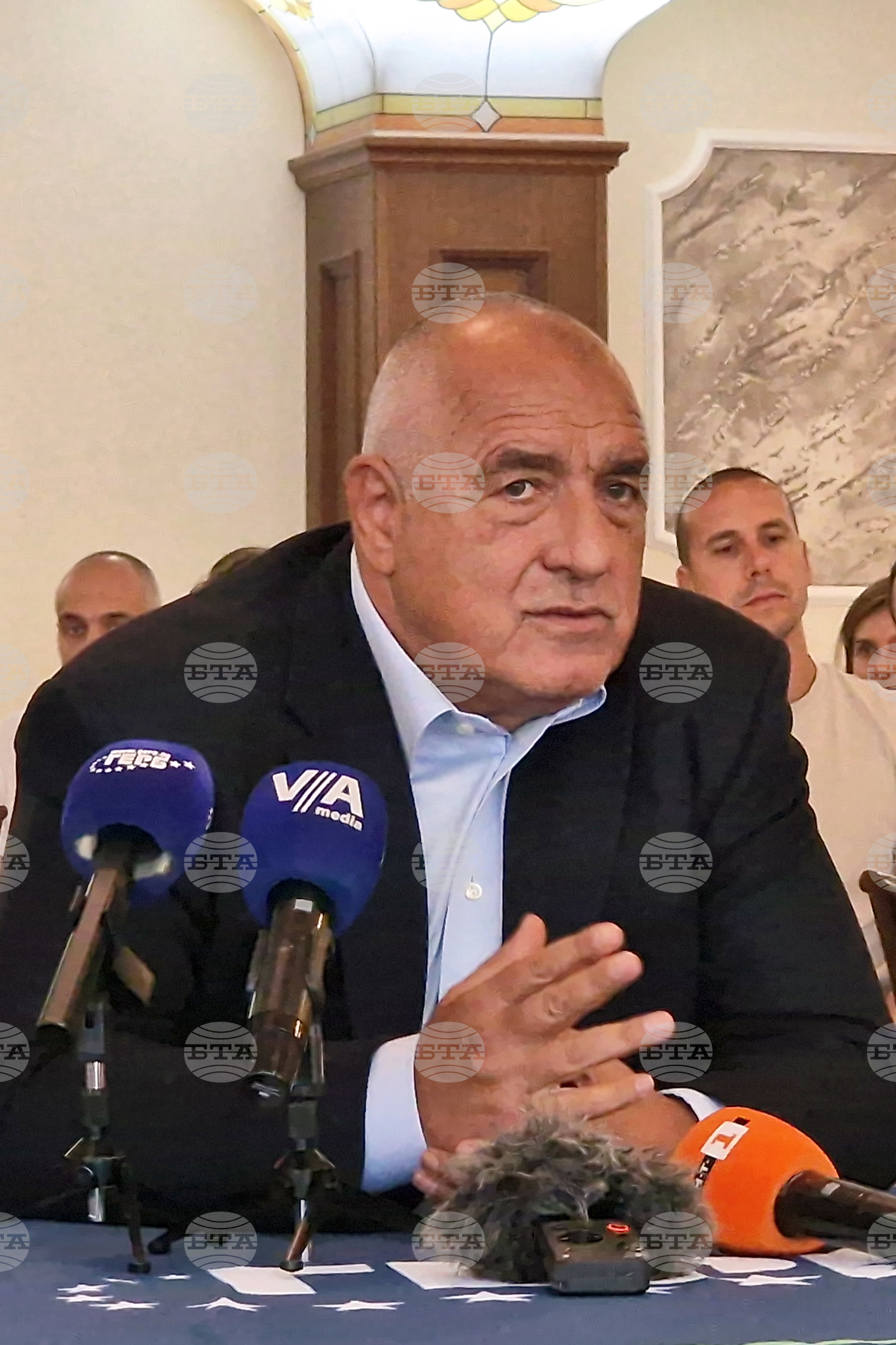 GERB Leader Borissov Rules Out Voting for Iotova at Presidential Election