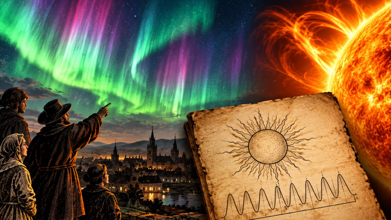 Centuries-old aurora sightings help scientists reconstruct 8 solar cycles