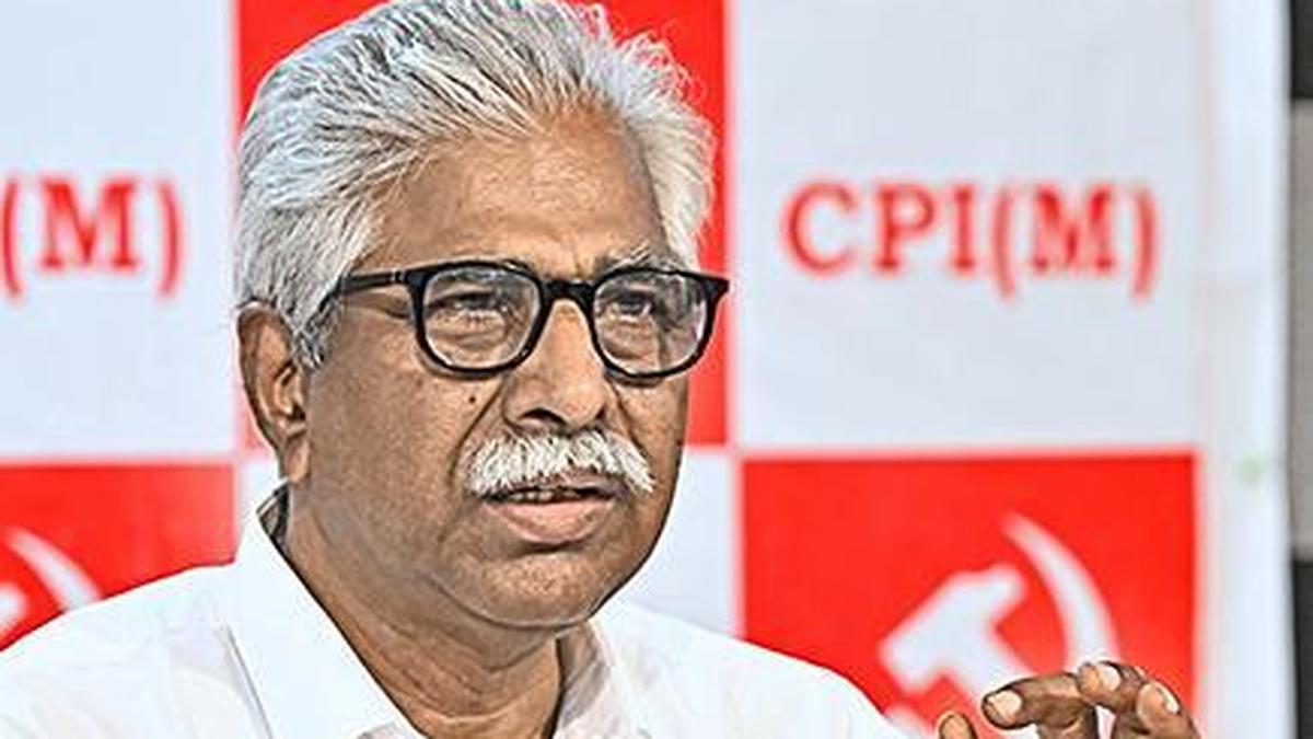 CPI(M) urges Centre to announce ₹1 lakh crore package for drought-hit farmers in Andhra Pradesh