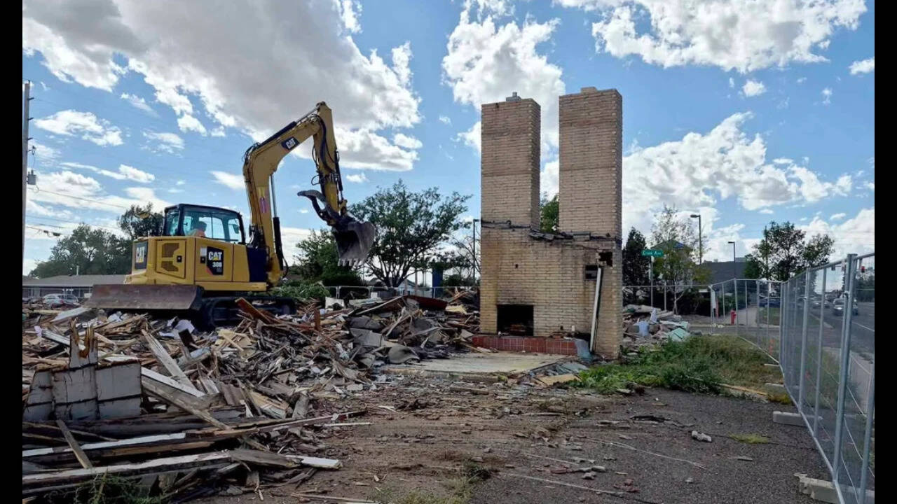 90-year-old Cheyenne motor court demolished for drive-thru coffee shop