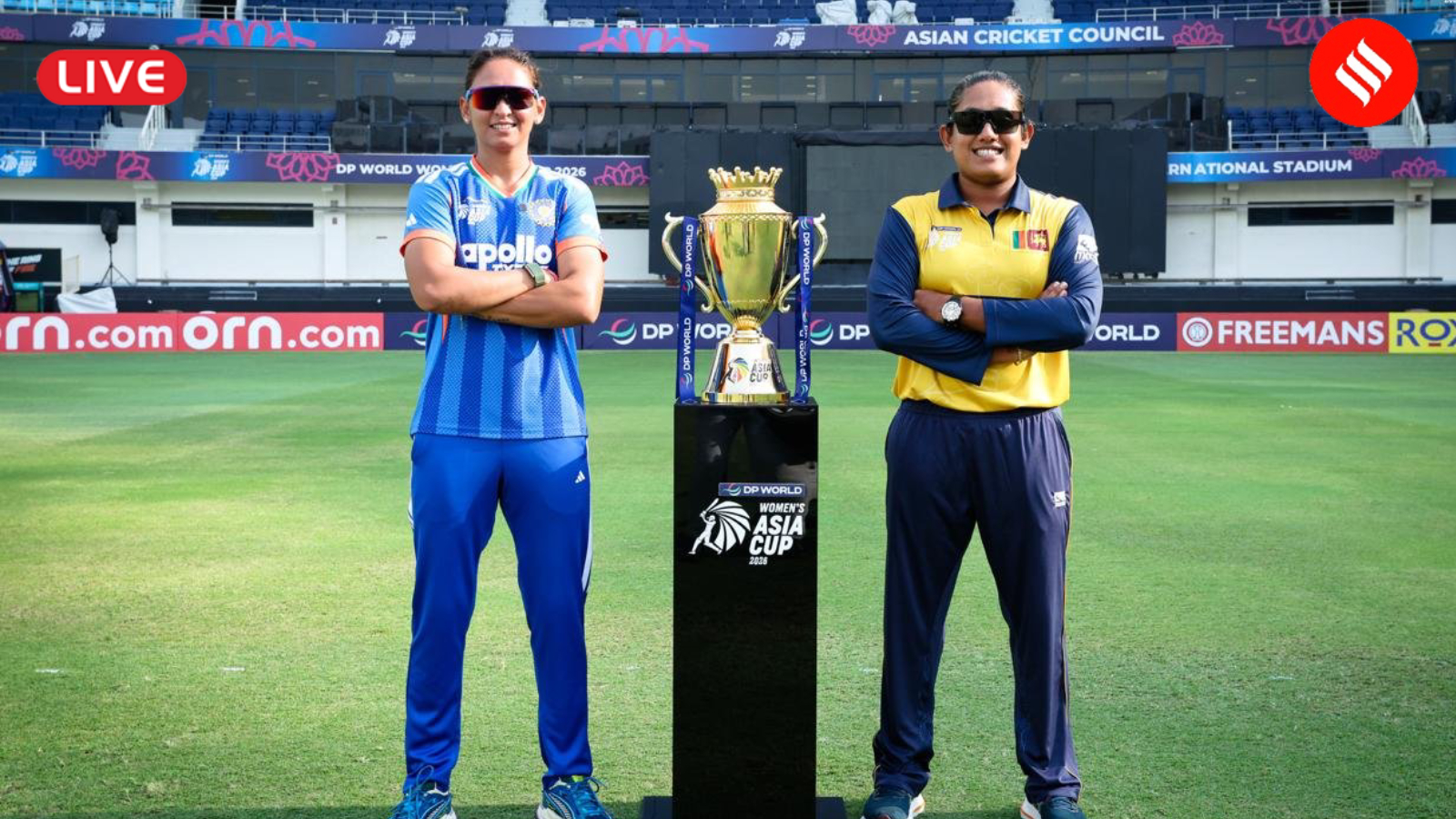 India Women vs Sri Lanka Women Asia Cup Final Live Score: INDW look for 8th title vs SLW in Dubai