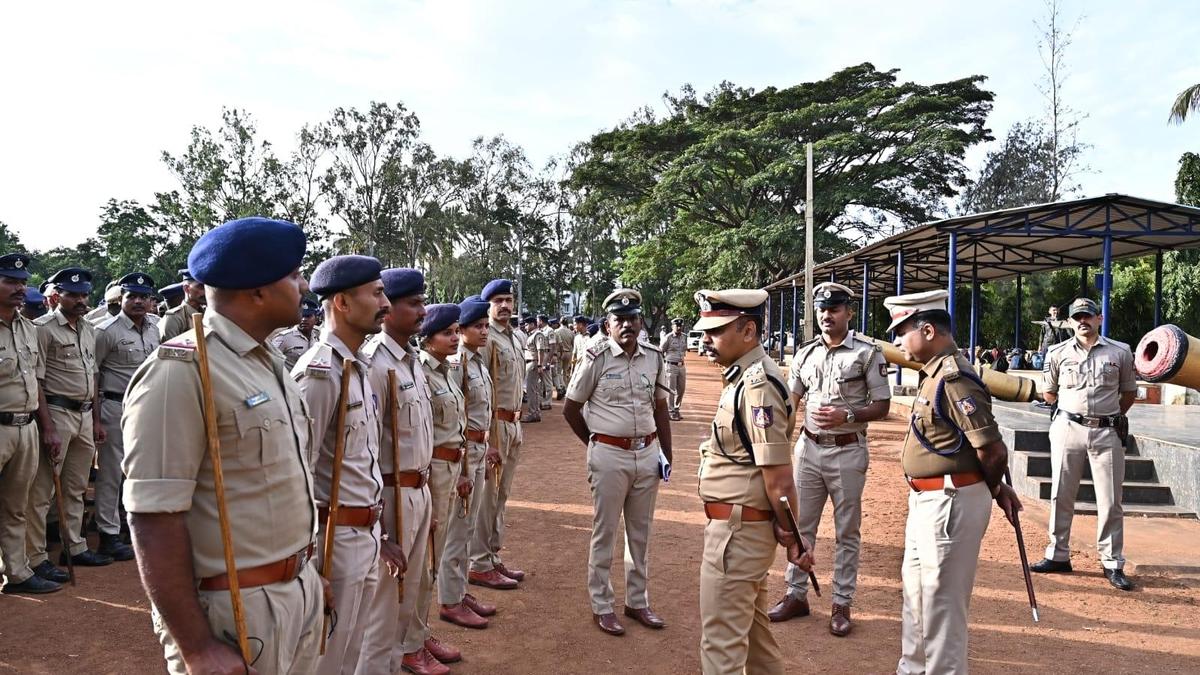 Belagavi police make security arrangements for Ganesh festival