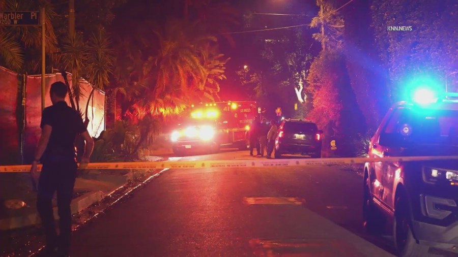Stabbing call leads to officer-involved shooting of armed man in Hollywood Hills