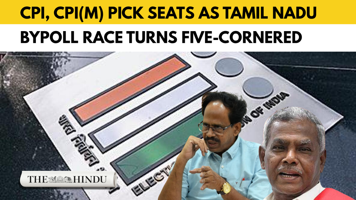 Tamil Nadu bypolls: Left enters fray, five-cornered contest takes shape