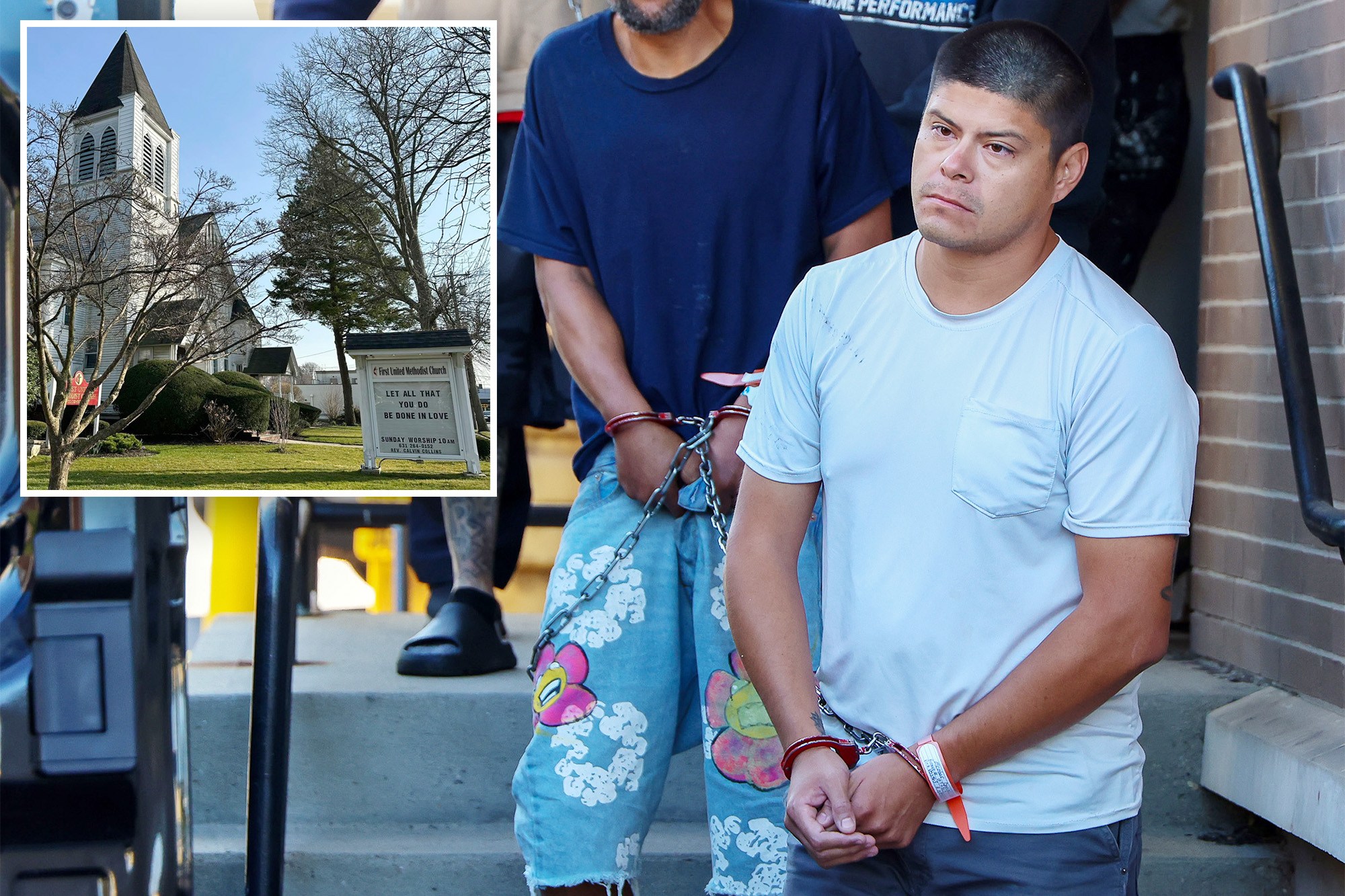 Long Island man stabs guy in neck during meeting at church: cops
