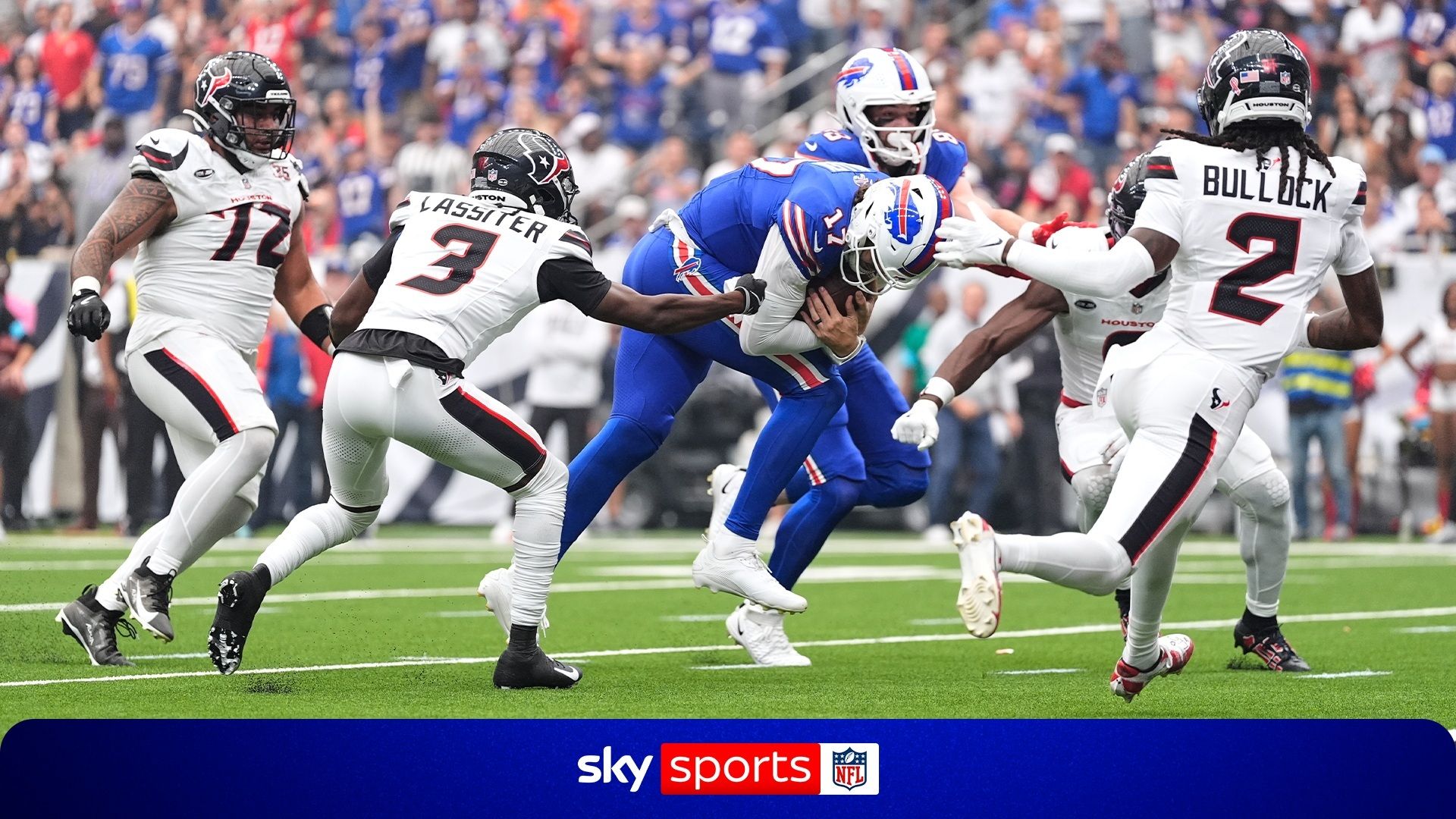 'Josh Allen doing Josh Allen things!' - Bills QB with stunning 21-yard TD