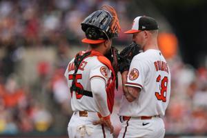 Orioles' Kyle Bradish goes on injured list with abdominal discomfort, ending season at 7-14