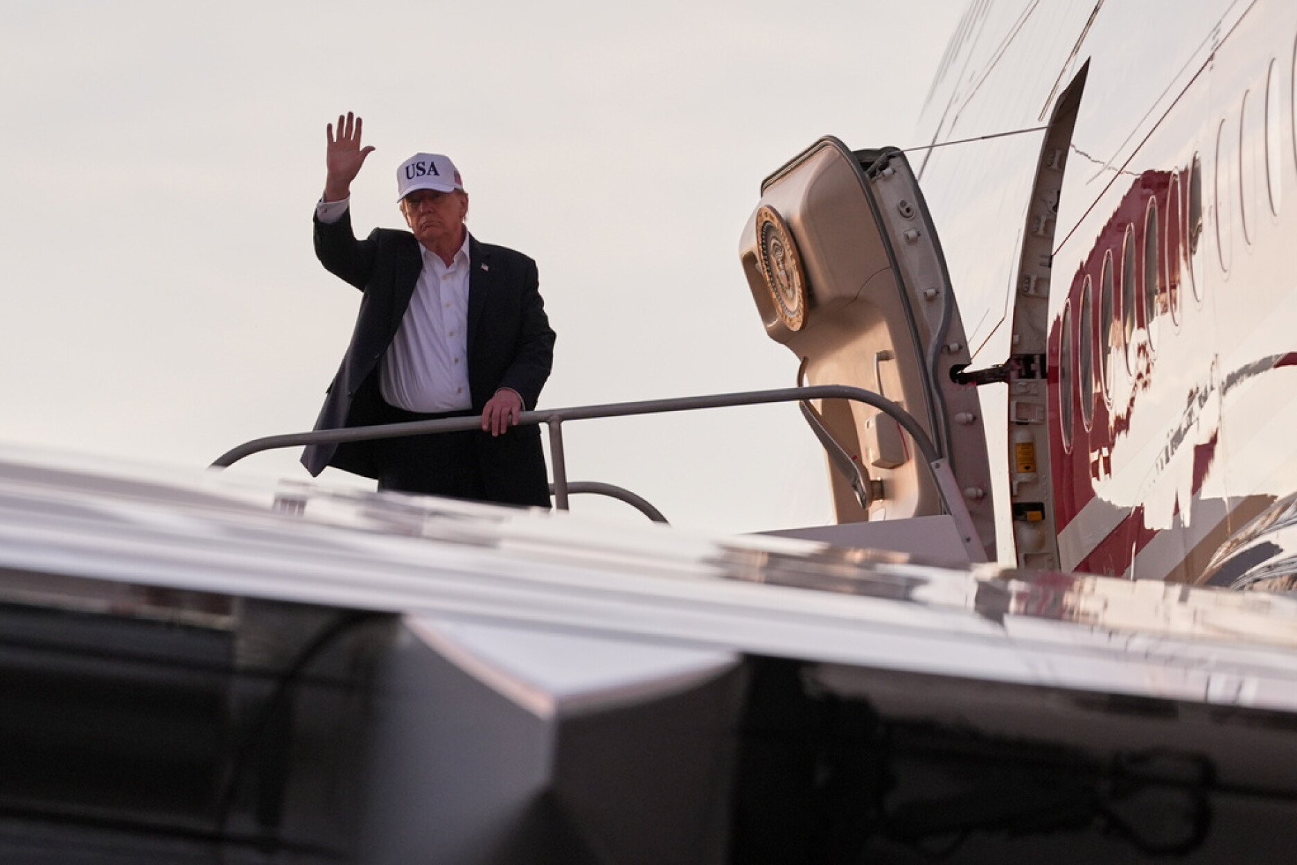 Trump Says He Doesn’t Care if Voters See this Election as a Referendum on Him