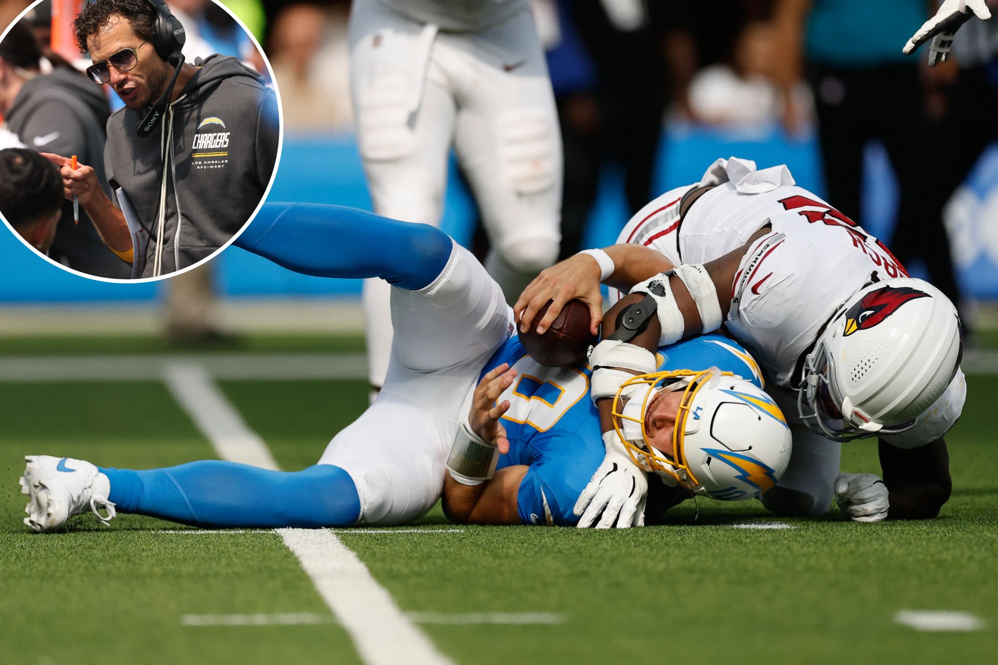 Chargers talked Super Bowl all offseason. Then their parachute didn’t open.