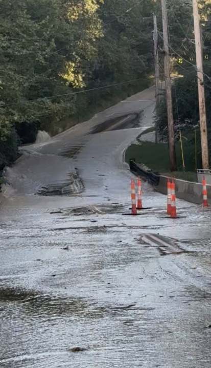 Multiple water main breaks reported in Ladue
