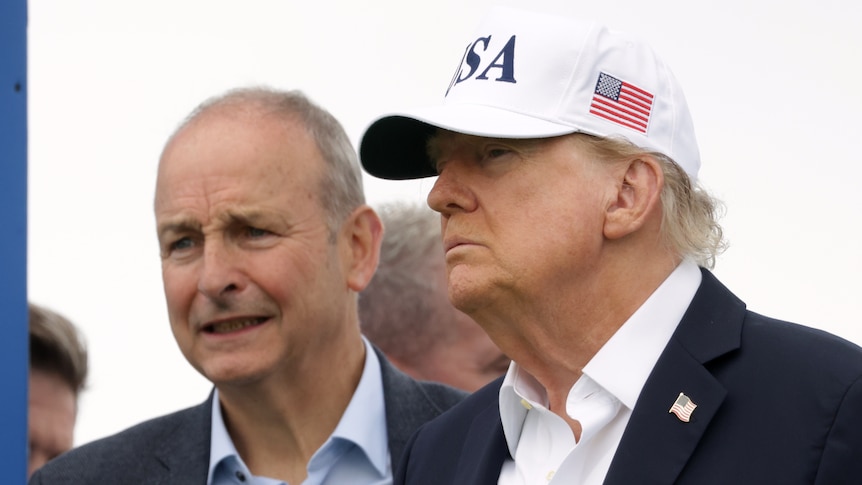 Donald Trump reiterates support for united Ireland, won't talk about Scotland 'yet'