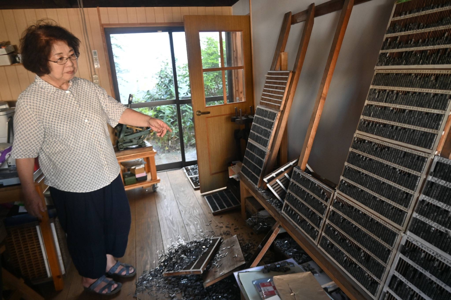 With some help, century-old printing house in quake-hit Kumamoto picks up the pieces