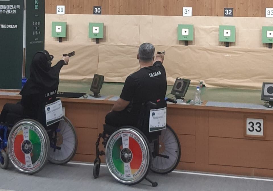 Iran para shooting team wins bronze at world championships