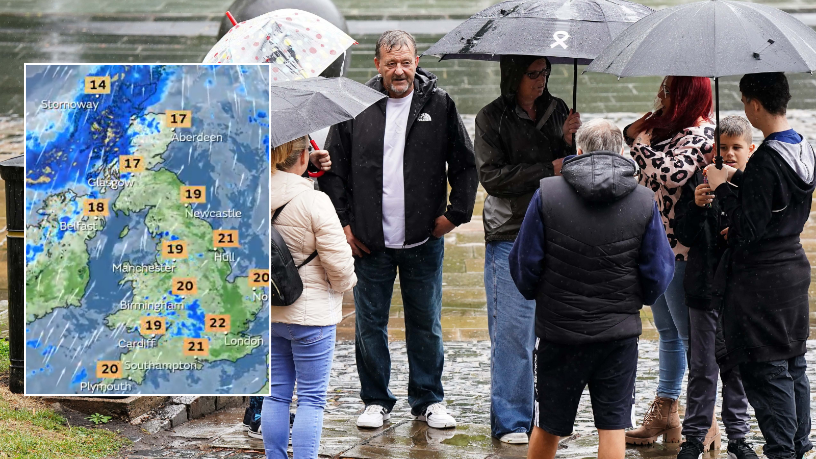 UK weather: Autumn 'to be wetter than average' despite temperatures reaching as high as 26C today