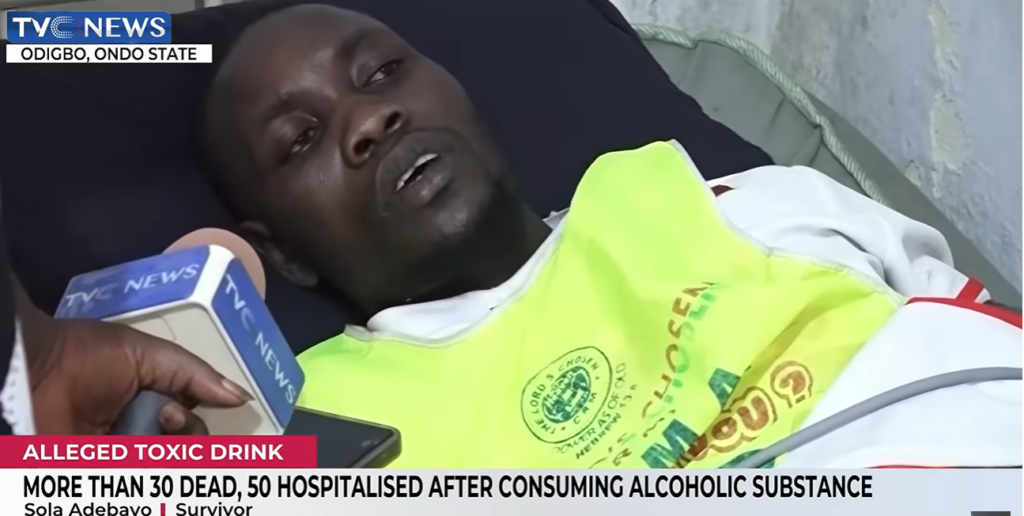Nigeria: Over 30 dead, 50 hospitalised after consuming alcoholic substance in Ondo State
