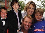 Elizabeth Hurley's son shares unseen photos of his mum's ex Shane Warne on what would have been the late cricketer's 57th birthday