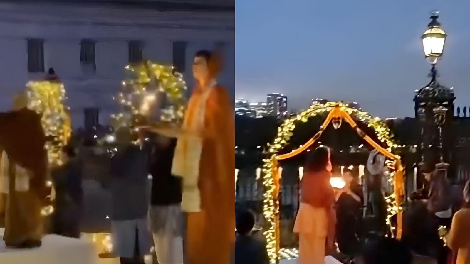 London’s Thames witnessed Ganga Aarti; watch thousands gather