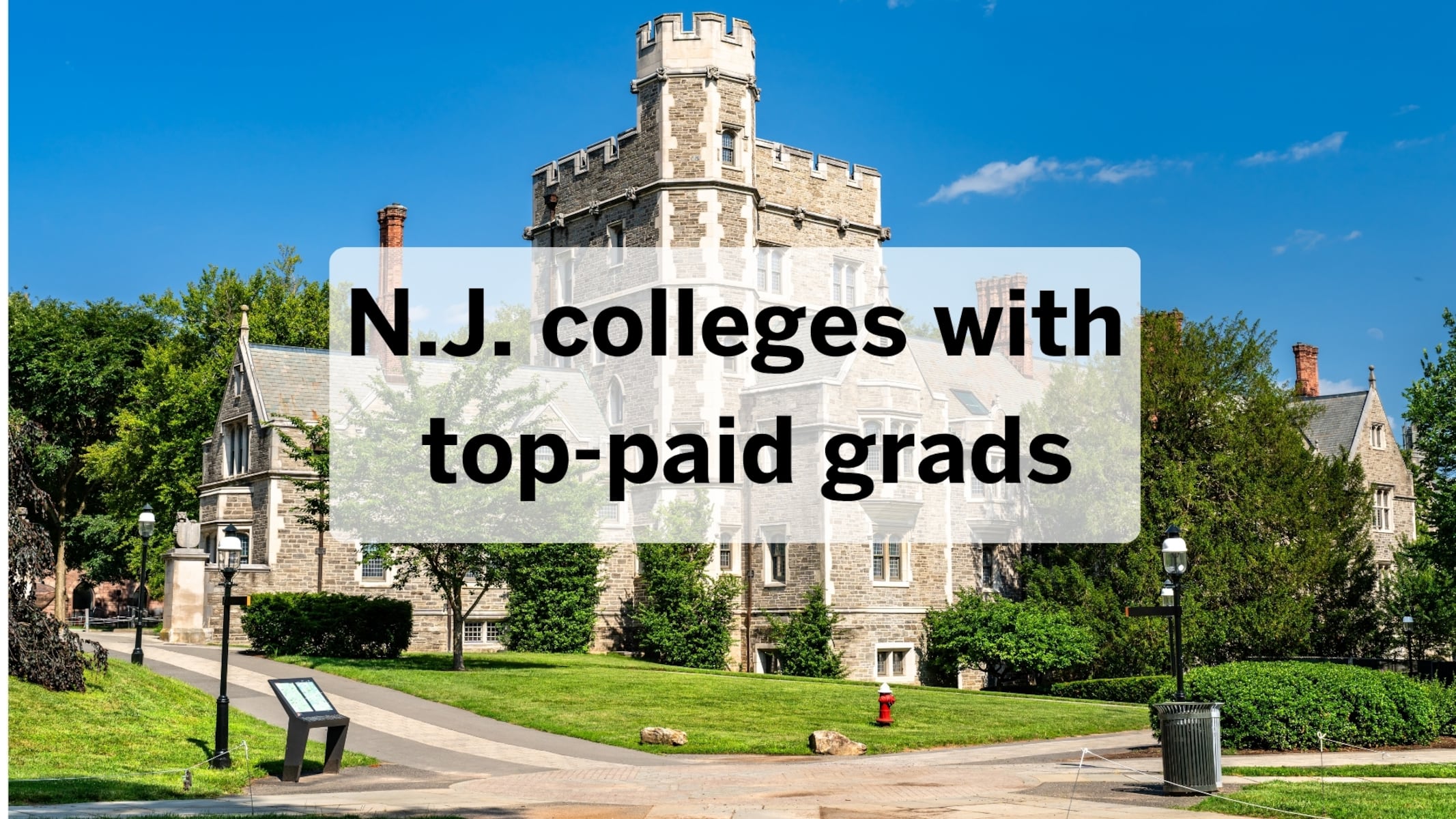 Here’s what grads from every 4-year college in N.J. actually earn