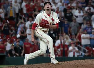 Hochman: 'He gets mad, not scared.' Cardinals closer Riley O'Brien battling tough second half