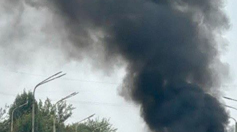 Russians hit Pavlohrad in Dnipropetrovsk Oblast: one person killed, fire breaks out