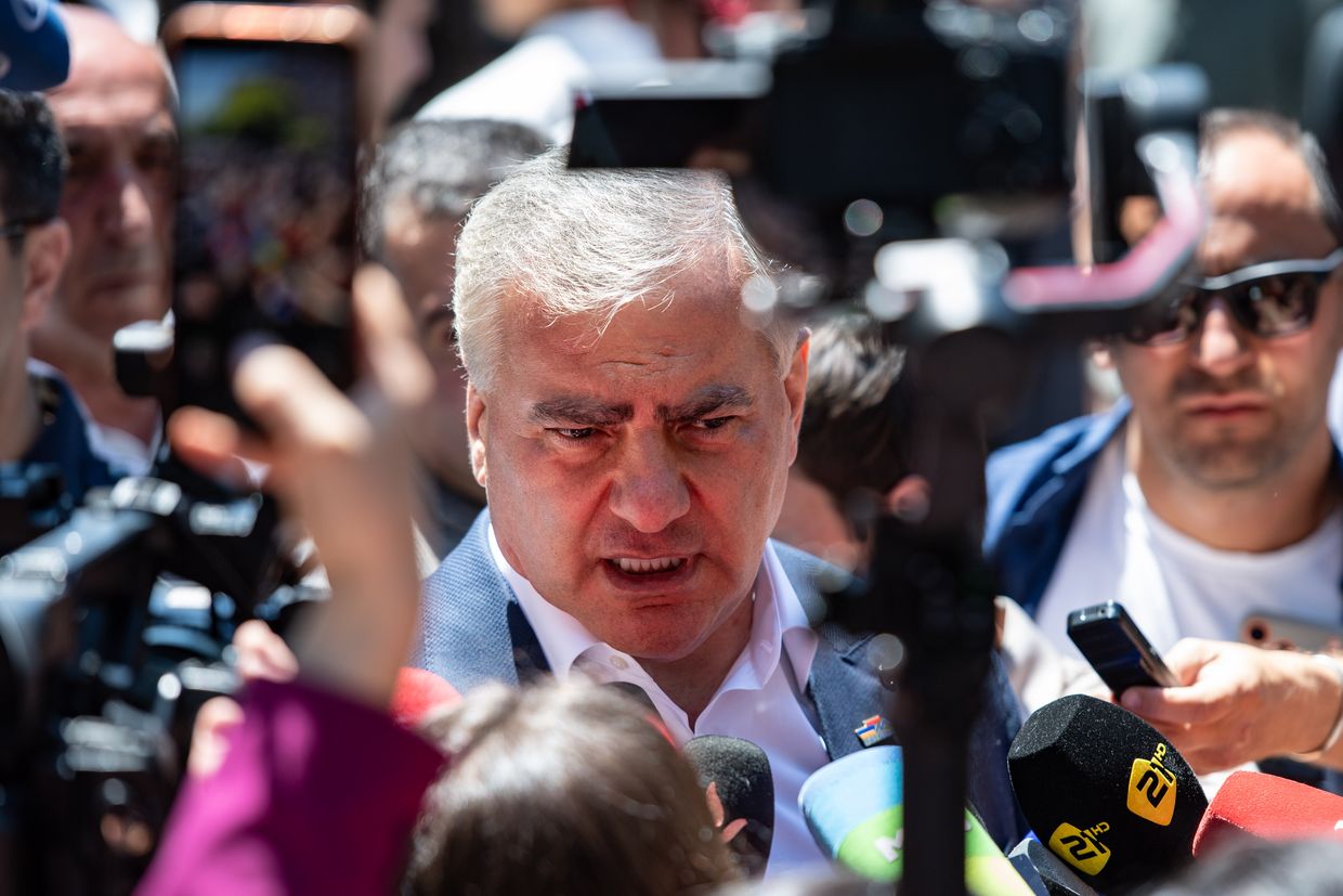 Karapetyan says Armenia will be left ‘without an owner’ if Russia removes Gyumri military base