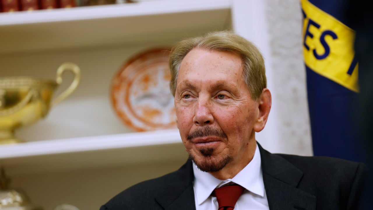 Larry Ellison cancels plan to sell $7.5 billion in Oracle stock