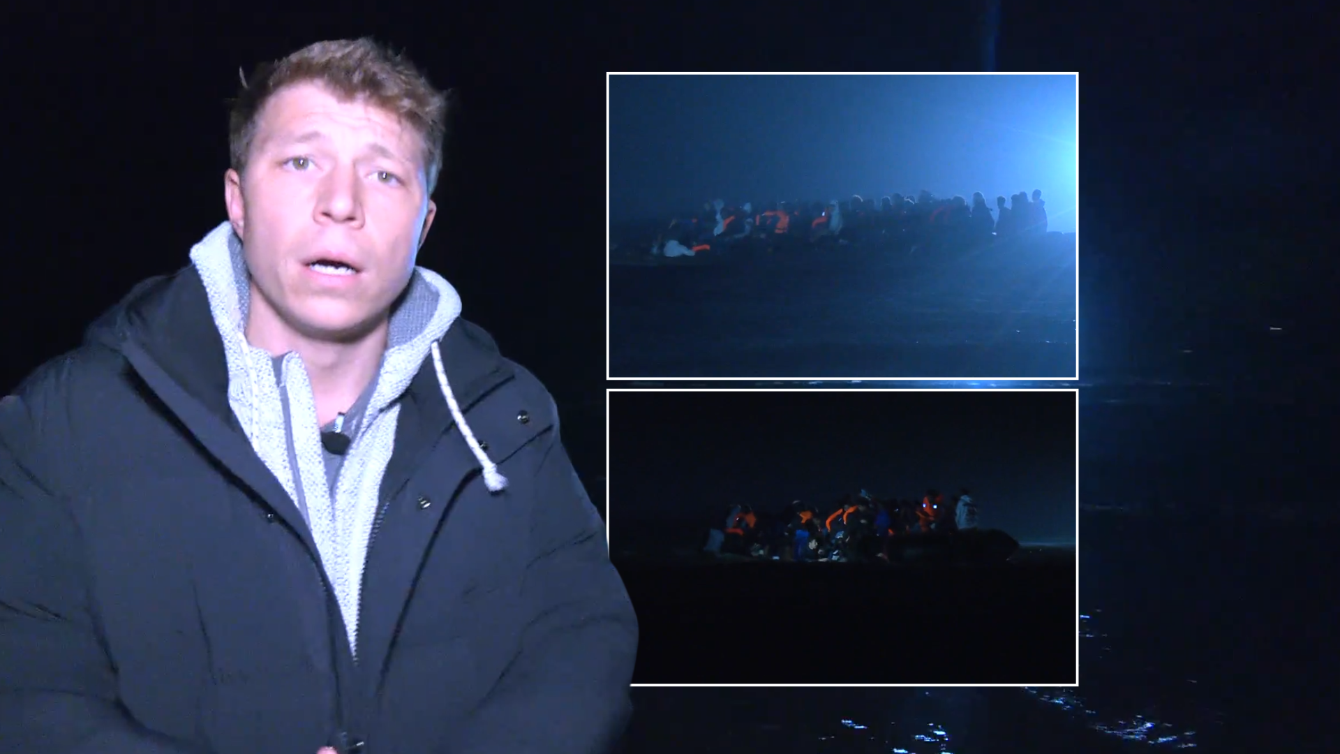Patrick Christys catches massive migrant boat launch from Calais on camera: ‘These are your new neighbours’