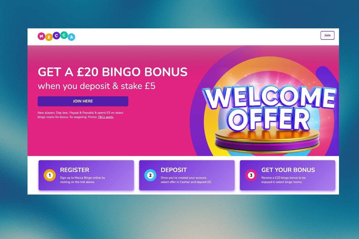 Mecca Bingo Promo Code: Get £20 Bingo Bonus and £10 Club Voucher