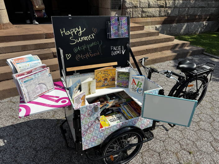 ‘It’s like an ice cream truck, but with books!’: Mobile libraries deliver books across Mass.