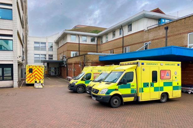Dead body visible from public footpath after staff at NHS' Worthing Hospital propped open fire door