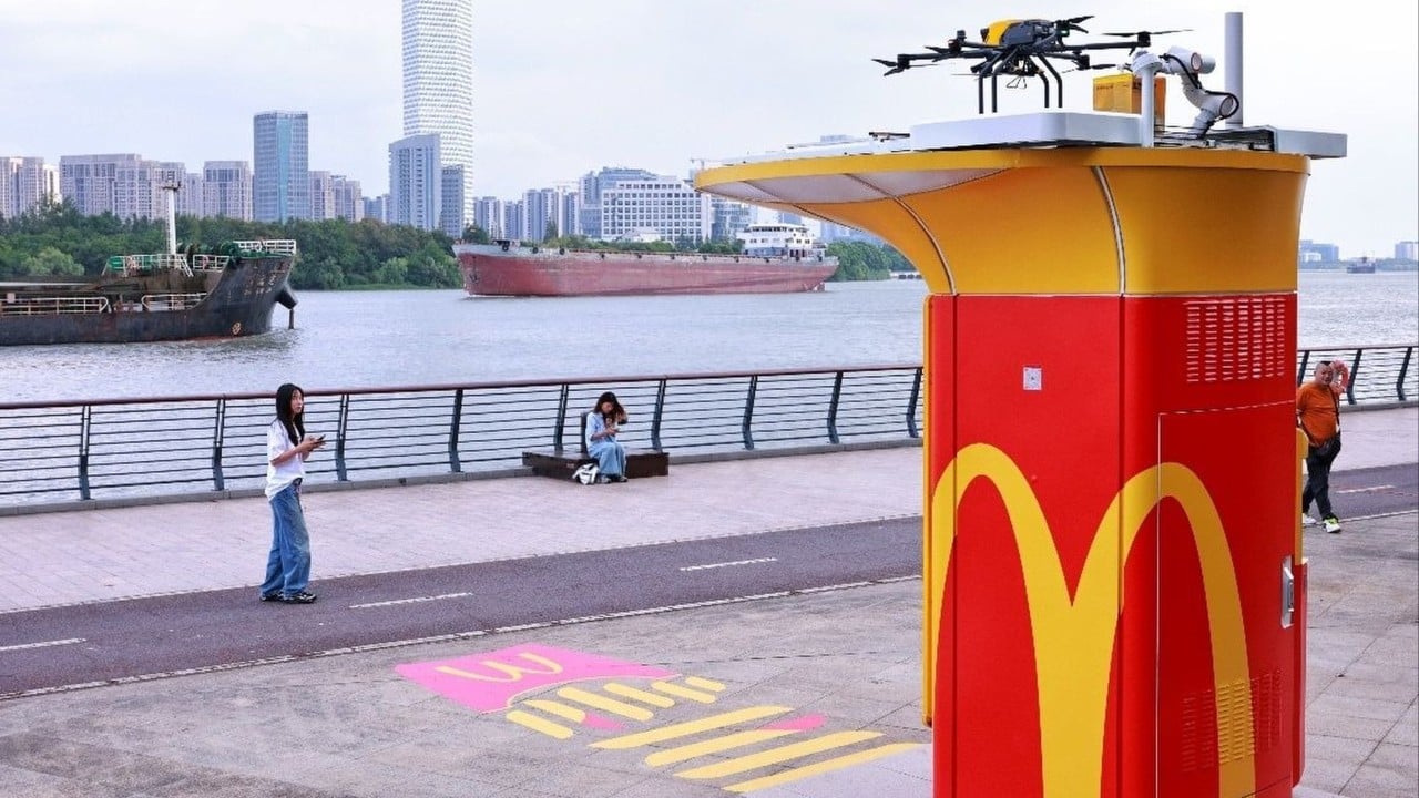 Cloudy with a chance of Big Macs: McDonald’s and Meituan launch drone route in Shanghai
