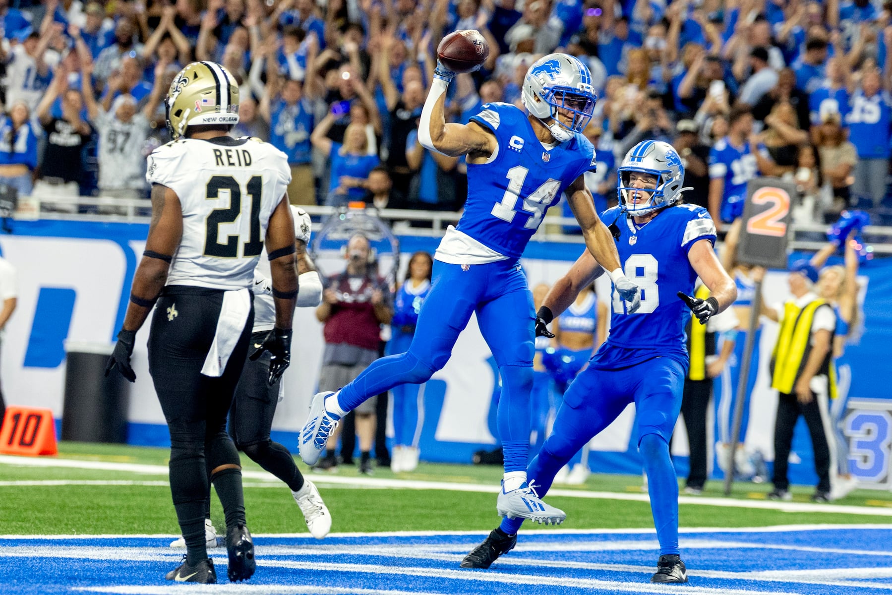 Amon-Ra St. Brown hopes Lions got their overtime drama out of the way