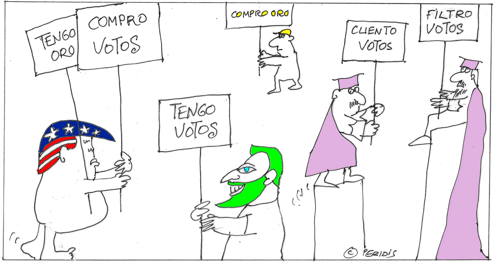 Peridis: el gran peligro