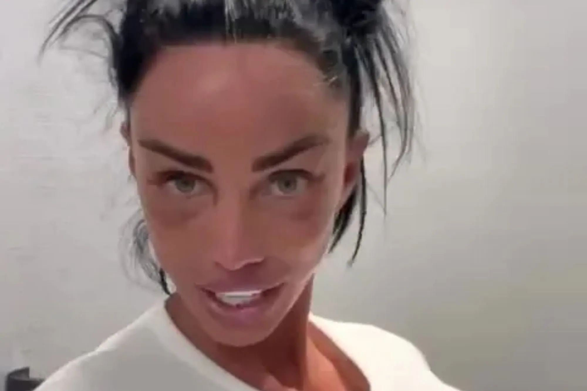 Katie Price shows off result of ‘biggest ever’ boob job after split from Lee Andrews