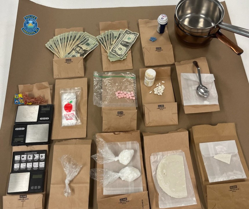100+ grams of cocaine seized from Sarasota home of 14-time convicted felon: affidavit