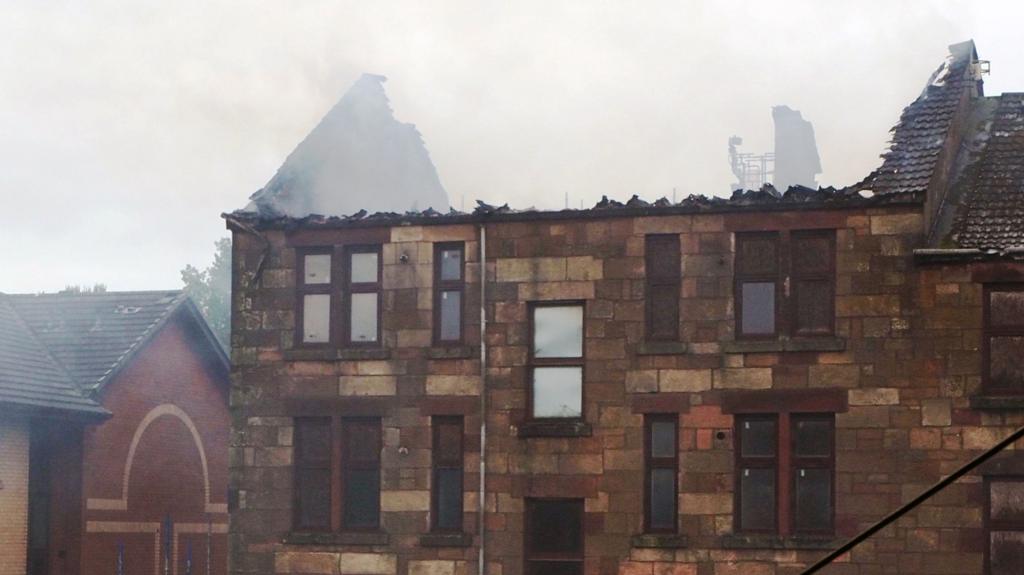 Man in court over deliberate fire at empty tenement building