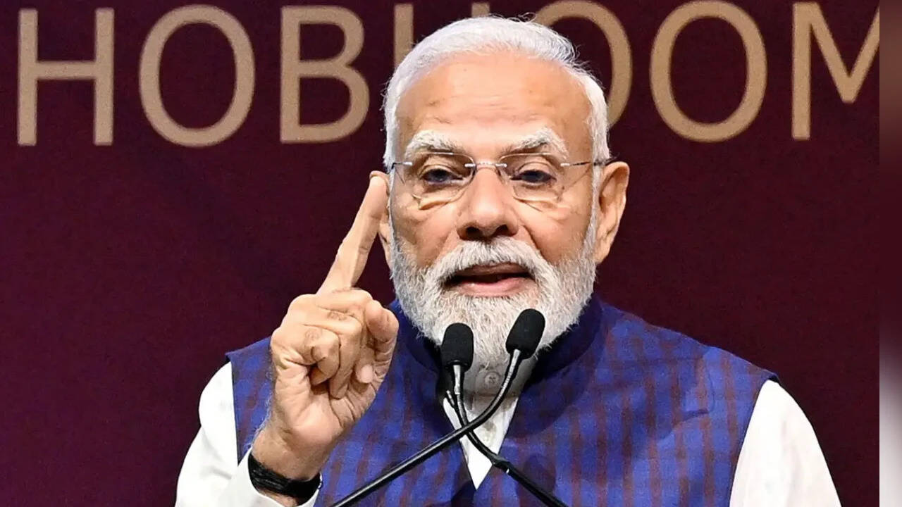 'Triumph of truth over jhooth ki goonj': PM Modi hails BJP win in Raj civic polls