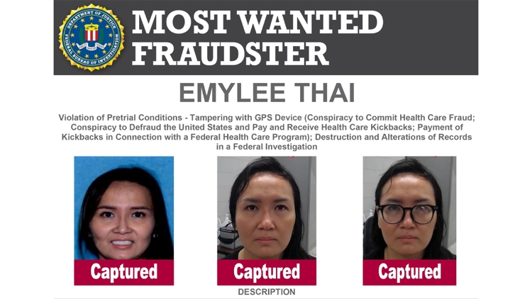 FBI: Houston-area woman wanted in health care fraud case has been arrested