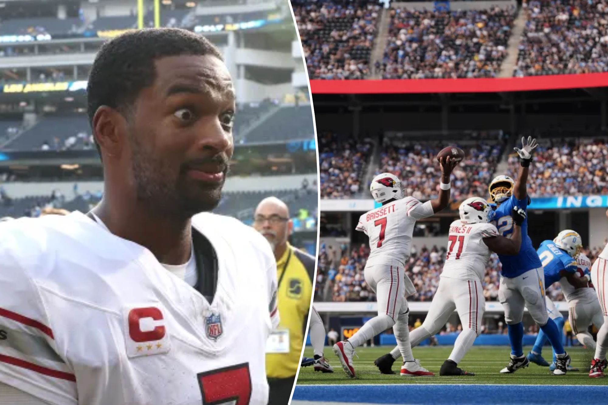 Cardinals QB Jacoby Brissett lands massive bonus for humbling Chargers