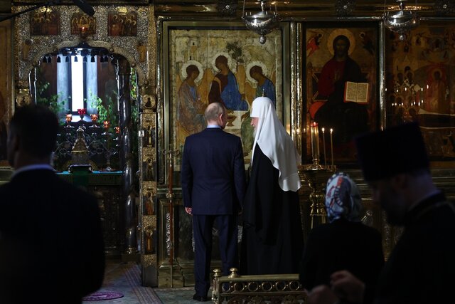 Museum experts warned that moving Andrei Rublev’s fragile Trinity icon to a Russian monastery could destroy it. Three years later, its condition is reportedly critical.