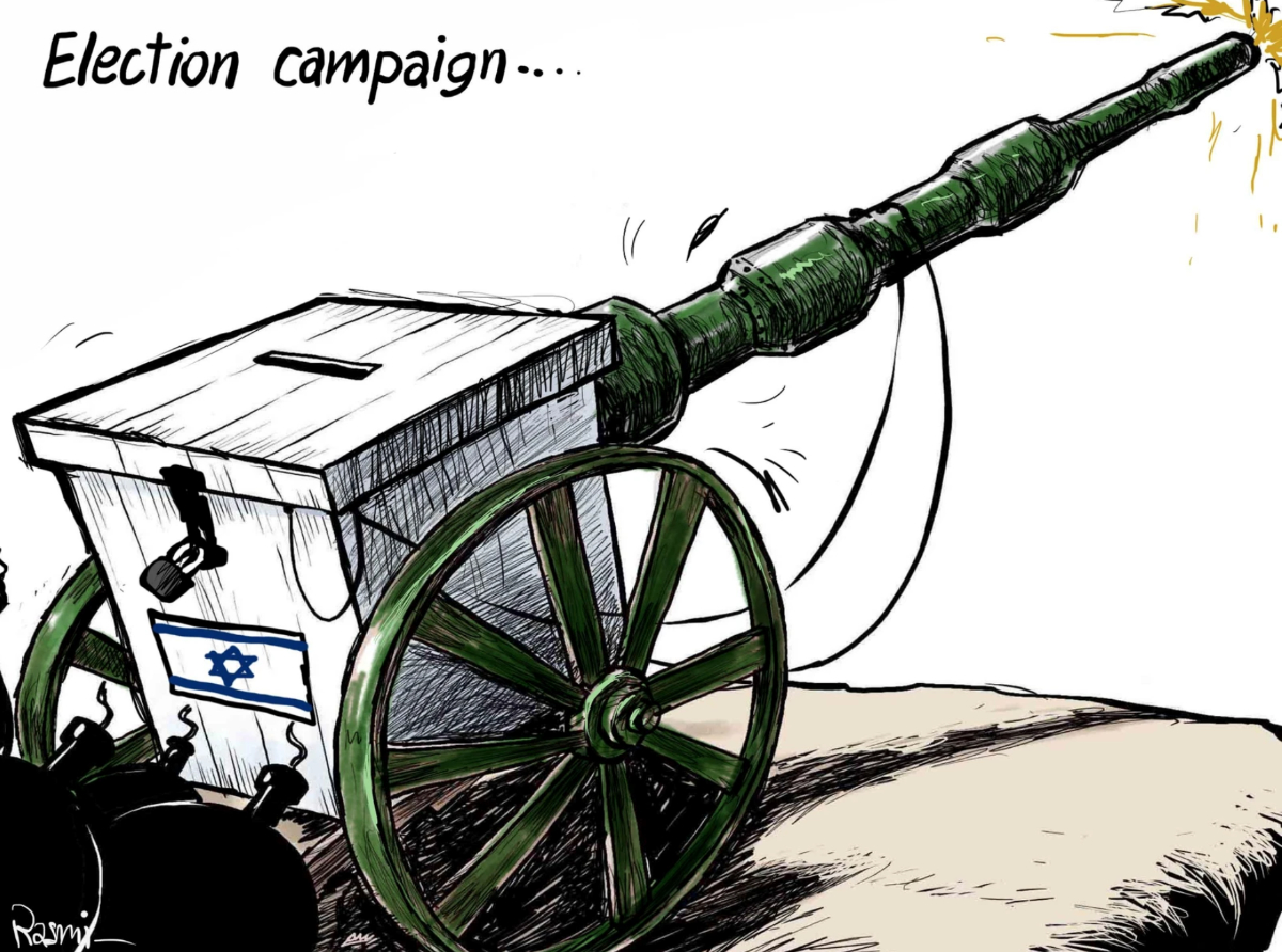 Cartoon by Amjad Rasmi. (Courtesy of Asharq Al-Awsat)