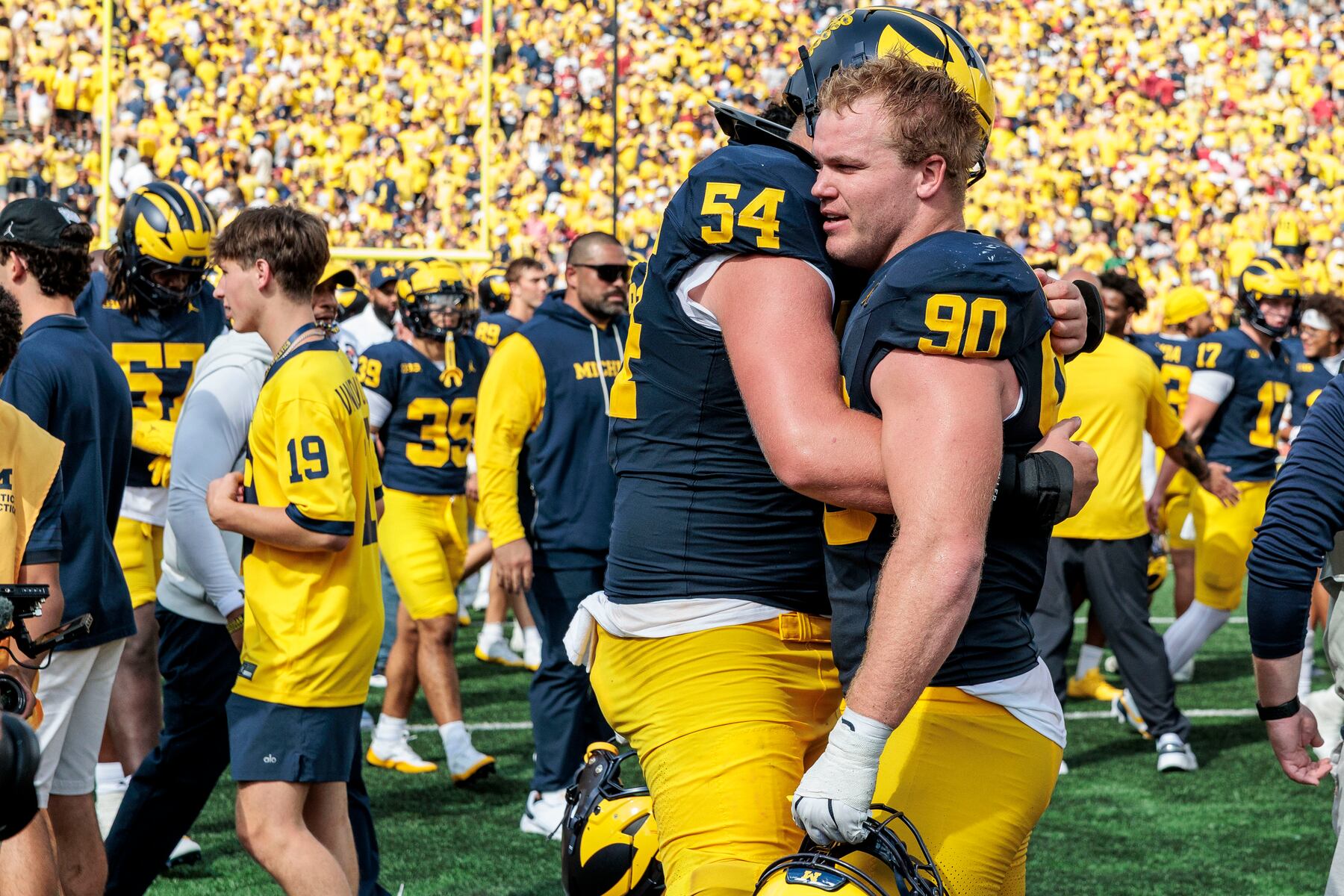 Michigan’s John Henry Daley, still fighting off rust, earns Big Ten honor