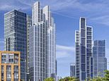 Three of Britain's tallest skyscrapers including 69-storey 500-flat tower block to be built as part of £2billion development