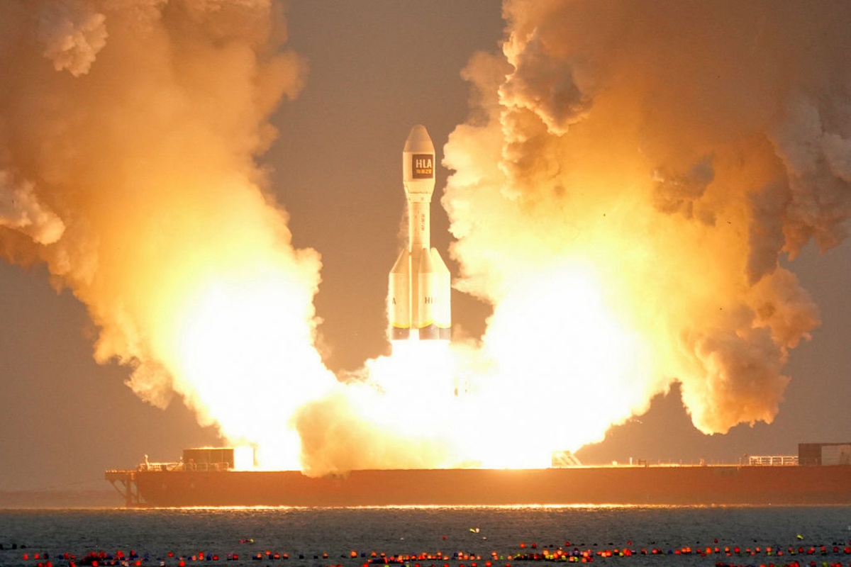 LandSpace Launches Zhuque-2E Tuesday, 3 Months After Debris Cloud Hit Starlink Zone