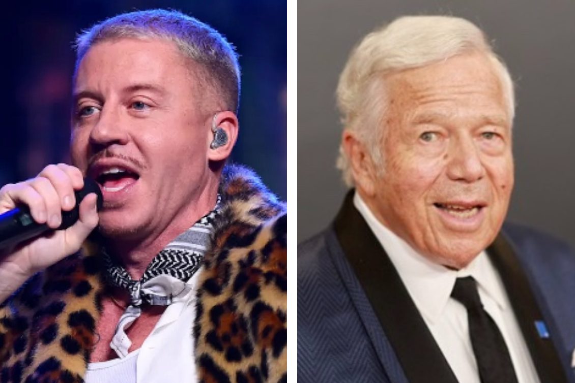 Robert Kraft Defends Banning Macklemore From Ed Sheeran Tour After ‘Free Palestine’ Comments: ‘We Do Not Provide a Platform for Hate Speech’