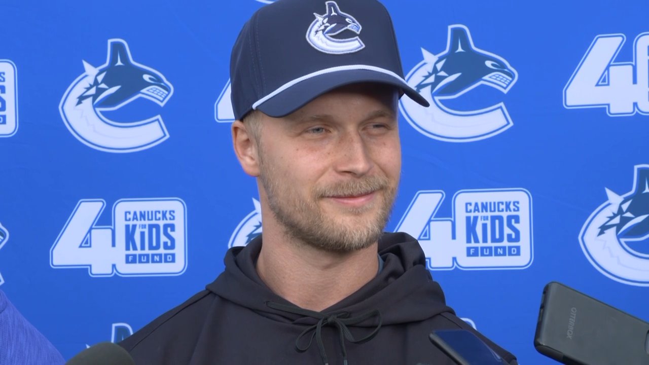 Pettersson excited to play hockey again regardless of winning or losing